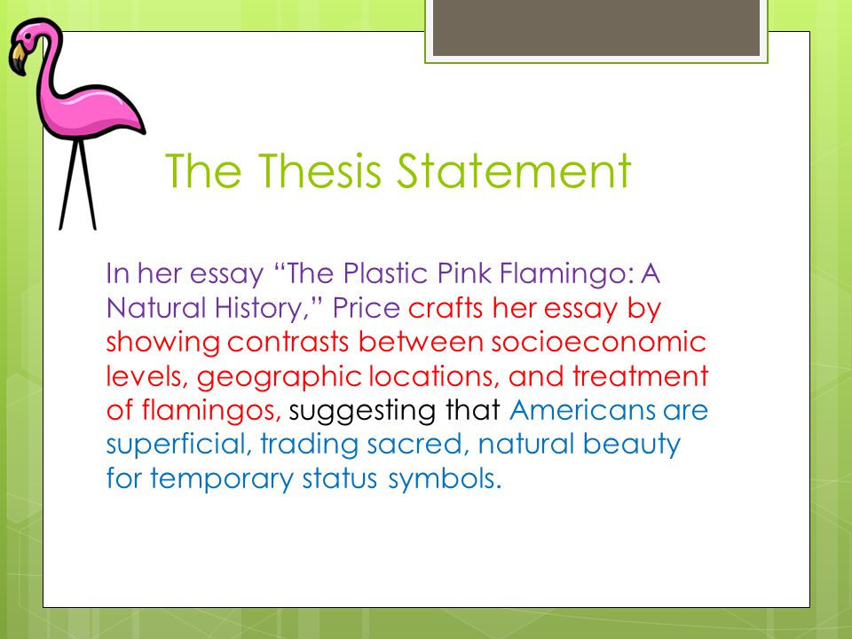 jennifer price the plastic pink flamingo a natural history ap english language and composition free jennifer price the plastic pink flamingo a natural history ap english language and composition free