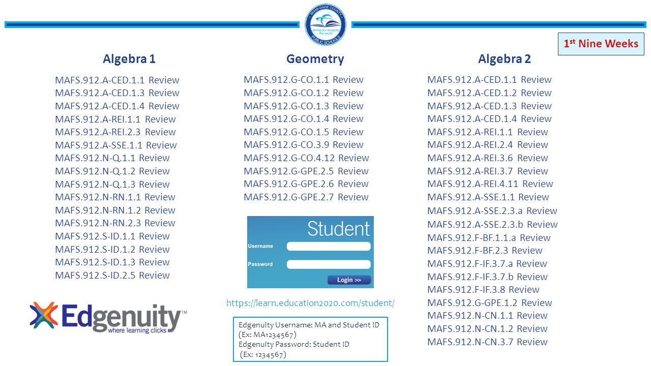 ... Array - algebra 1 learning education 2020 student answers rh emailcanvas com br