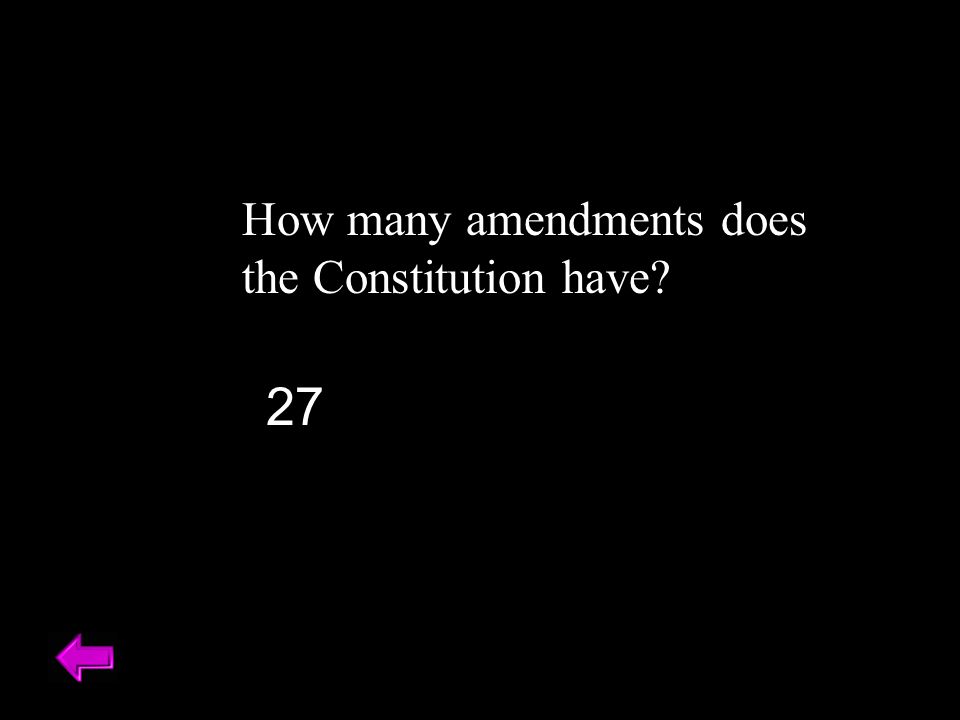 What do we call the first ten amendments to the Constitution The Bill of Rights