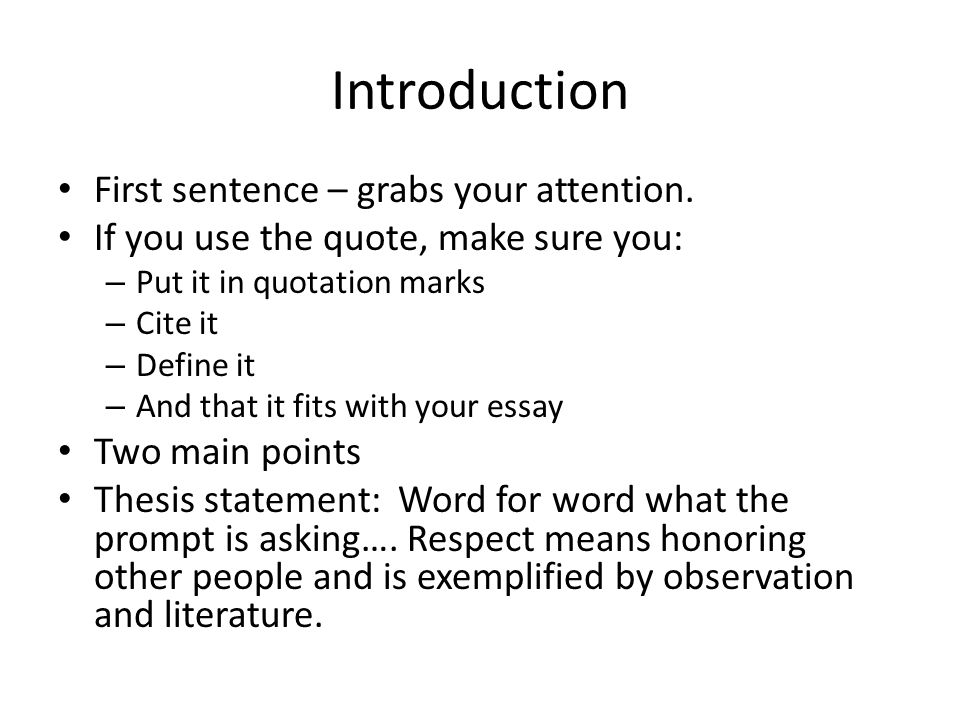 respect essay essay Respect essays: over 180,000 respect essays, respect term papers, respect research paper, book reports 184 990 essays, term and research papers available for unlimited access. respect essay essay Respect essays: over 180,000 respect essays, respect term papers, respect research paper, book reports 184 990 essays, term and research papers available for unlimited access.