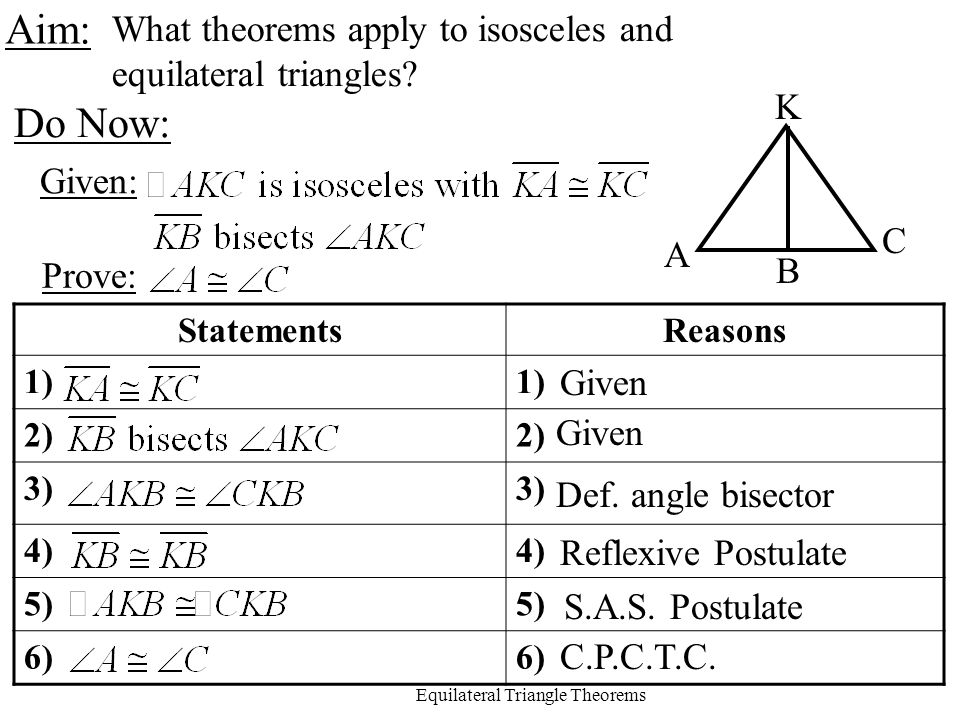 triangle proofs