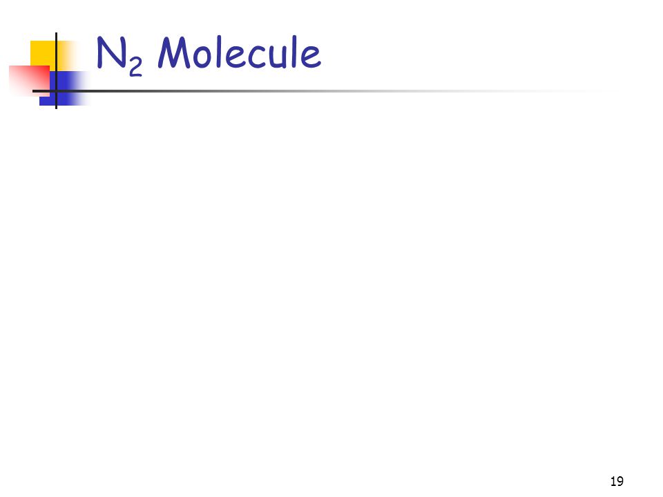 19 N 2 Molecule