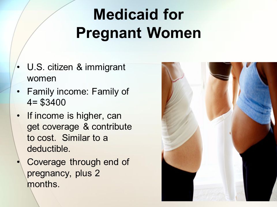 Medicaid for Pregnant Women U.S.