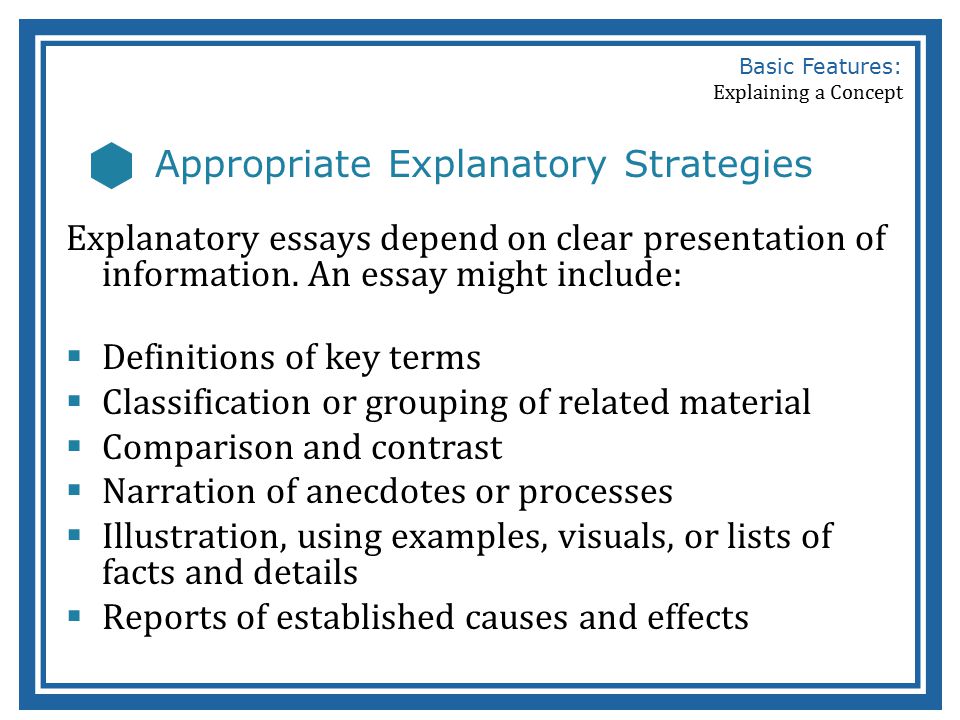 Concept Definition Essay