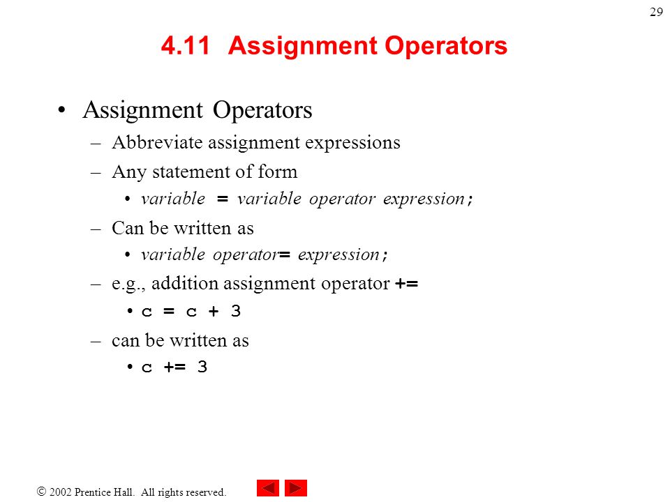 How To Abbreviate Assignment