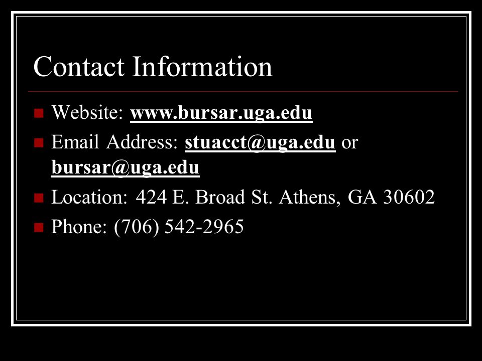 Contact Information Website:    Address: or Location: 424 E.