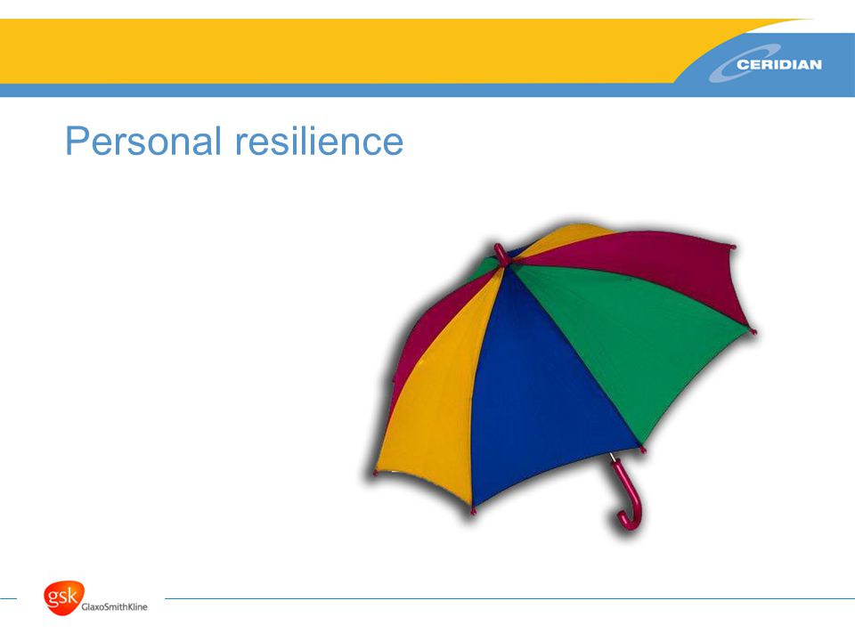 Personal resilience