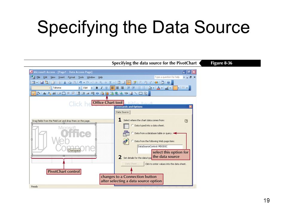 19 Specifying the Data Source