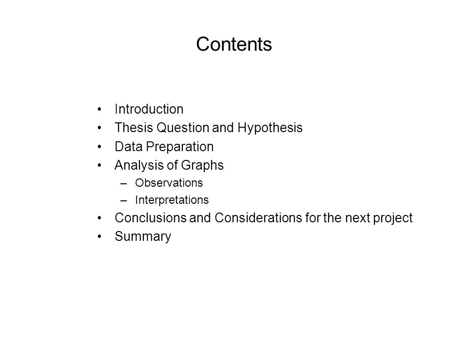 thesis introduction contents thesis introduction contents