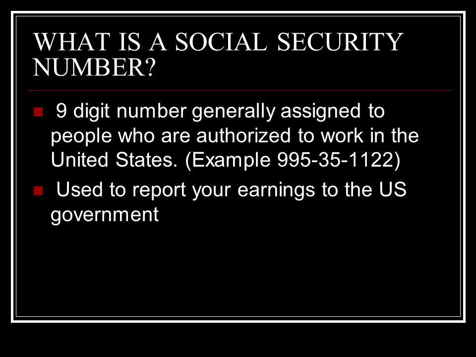 How are Social Security numbers assigned?