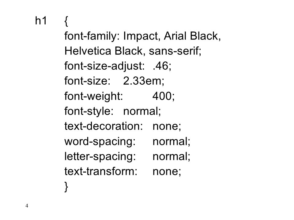 1 cascading style sheets css dbi overview of css ppt download css font size adjust