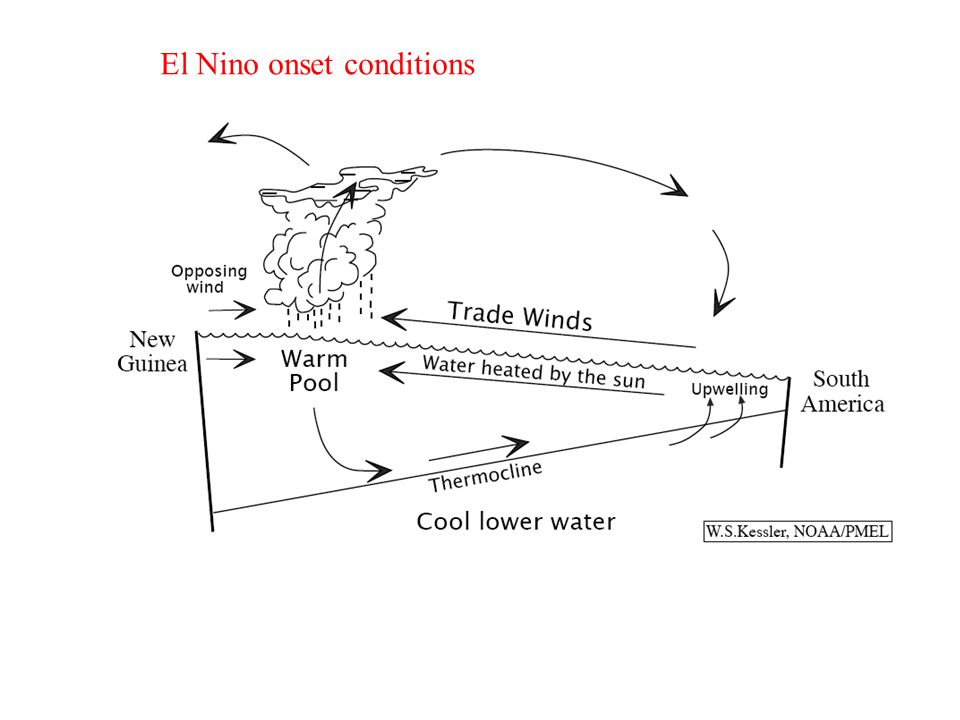 El Nino onset conditions