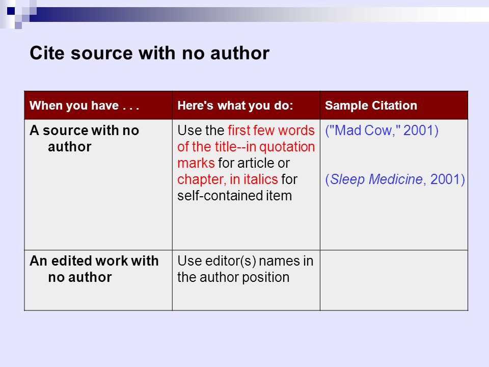 Citing a websiter soources academic writing