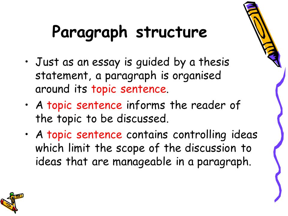 Thesis Statements - The Writing Center