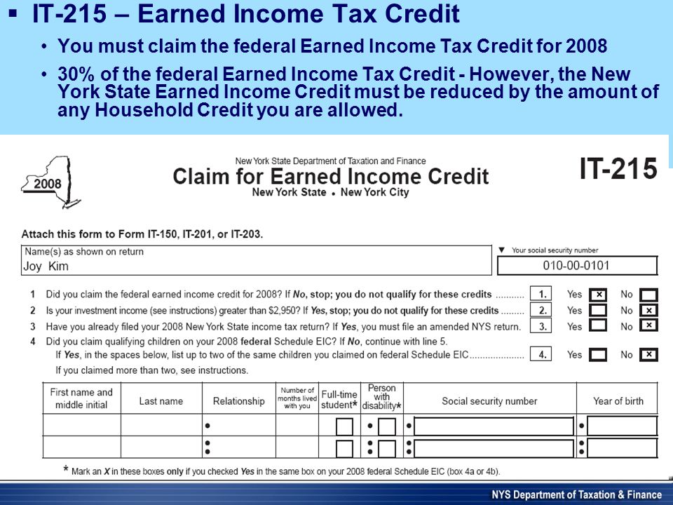 new york state department of taxation and finance resident alien form it 215