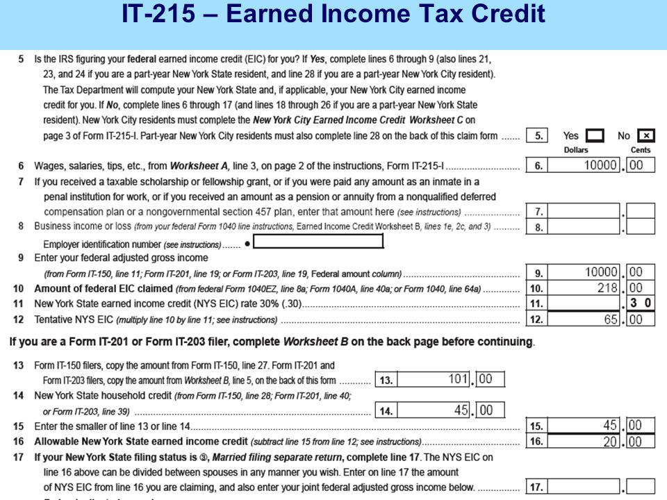 new york state department of taxation and finance resident alien it 201 form