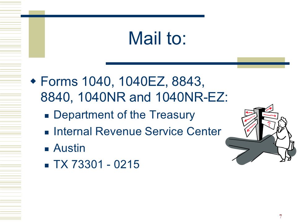 1 u s income tax seminar for foreign students rice university oiss 8840 form