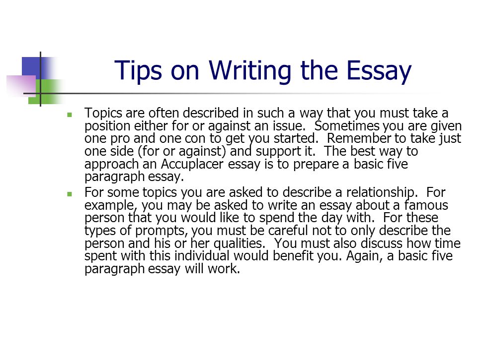 accuplacer essay topics accuplacer essay topics