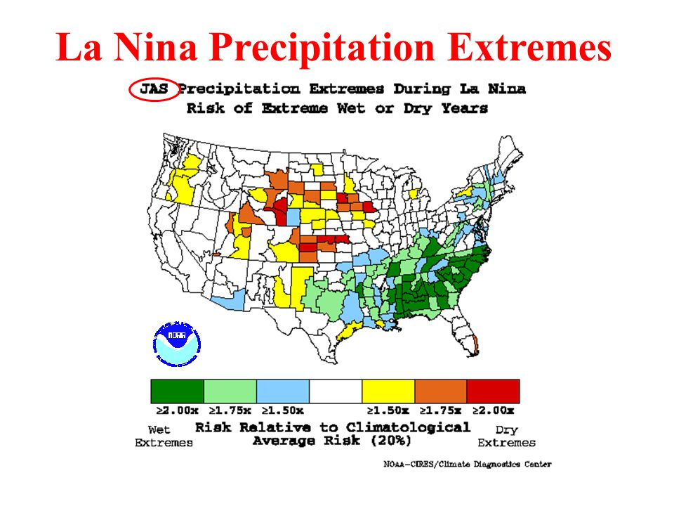 La Nina Precipitation Extremes