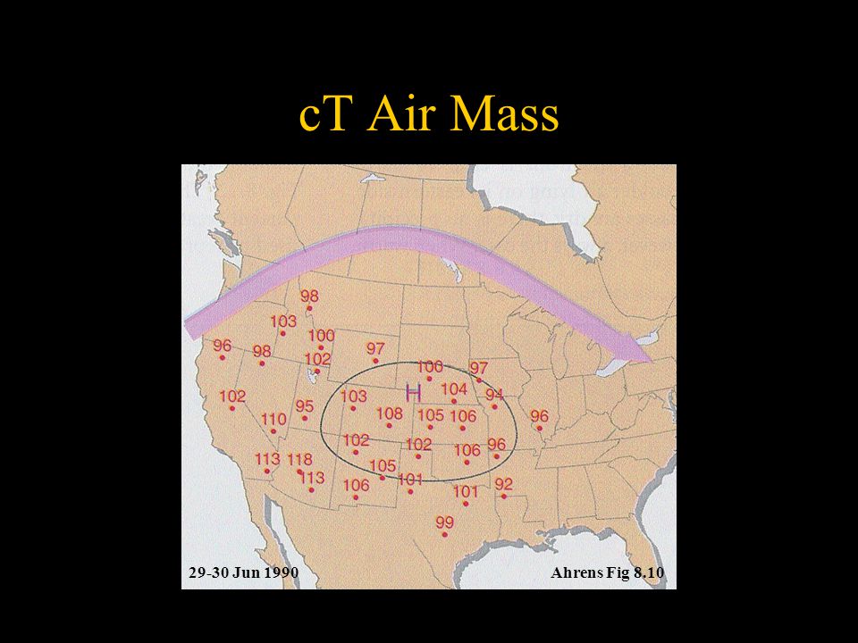 cT Air Mass Ahrens Fig Jun 1990