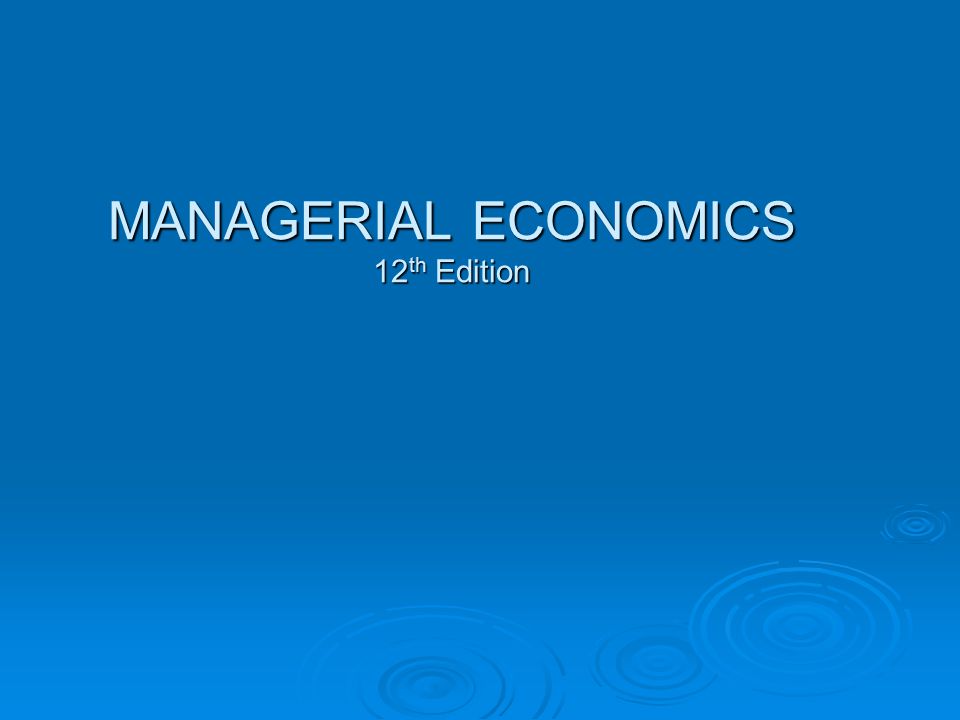 managerial economics chapter 5 and 6 Welcome to the companion website for managerial economics, 7/e to access student resources, click on a chapter on the navigation bar above. managerial economics chapter 5 and 6 Welcome to the companion website for managerial economics, 7/e to access student resources, click on a chapter on the navigation bar above.
