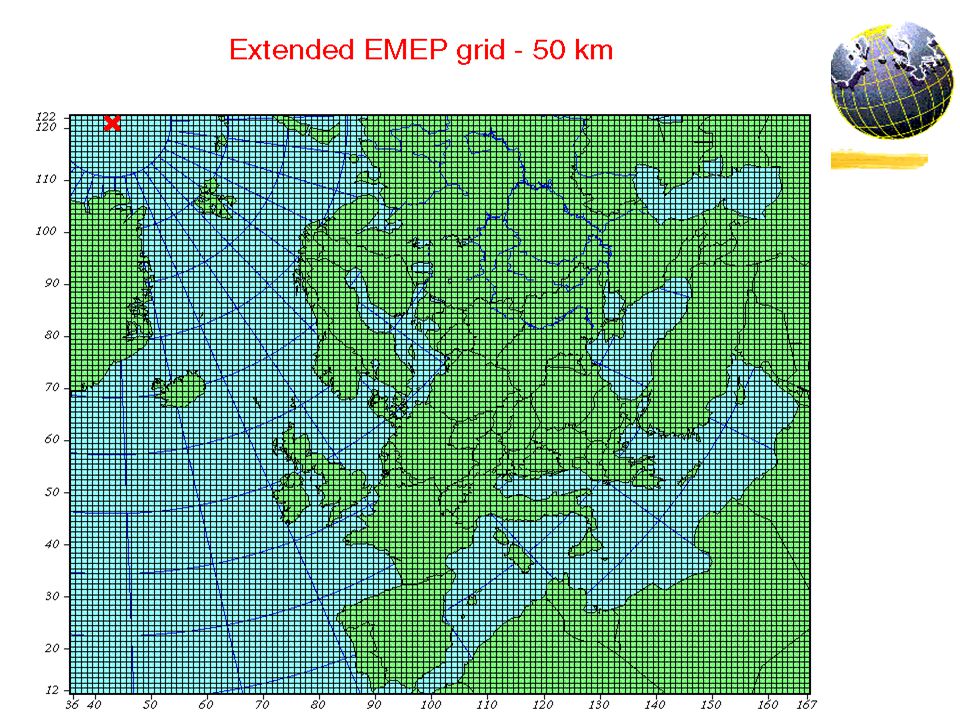 The geographic scope of EMEP