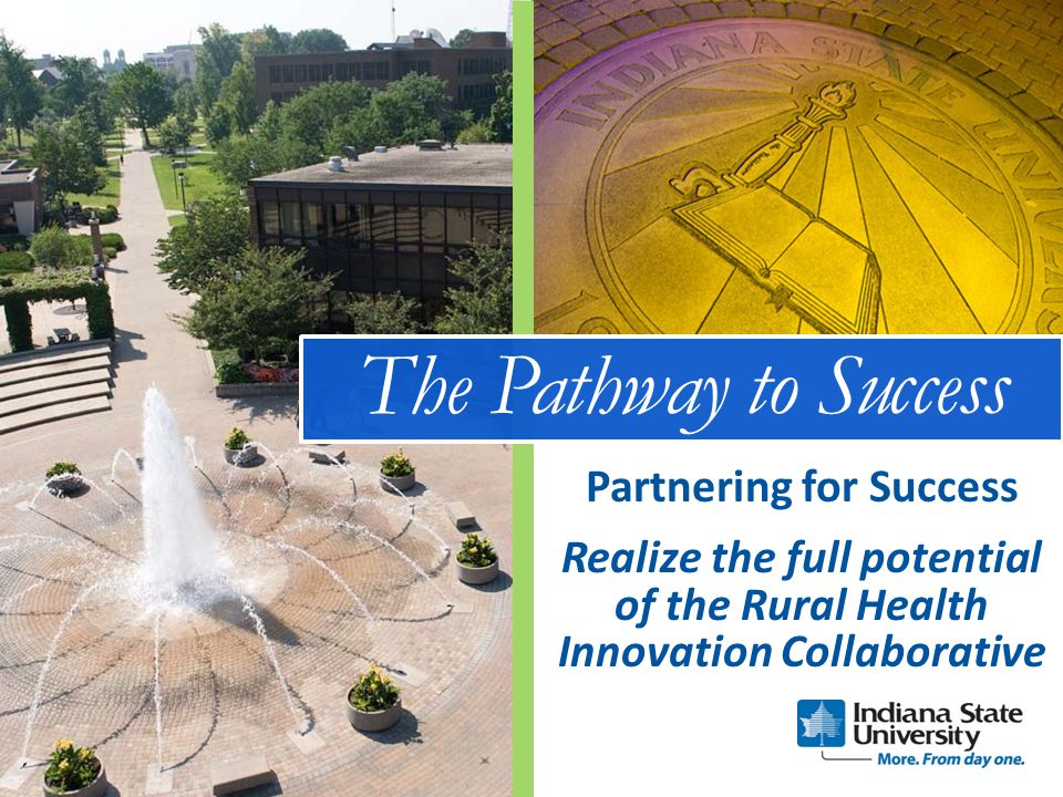The Pathway to Success Realize the full potential of the Rural Health Innovation Collaborative Partnering for Success