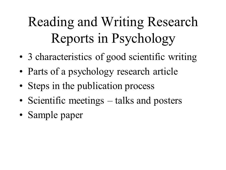 Psychology research paper essay