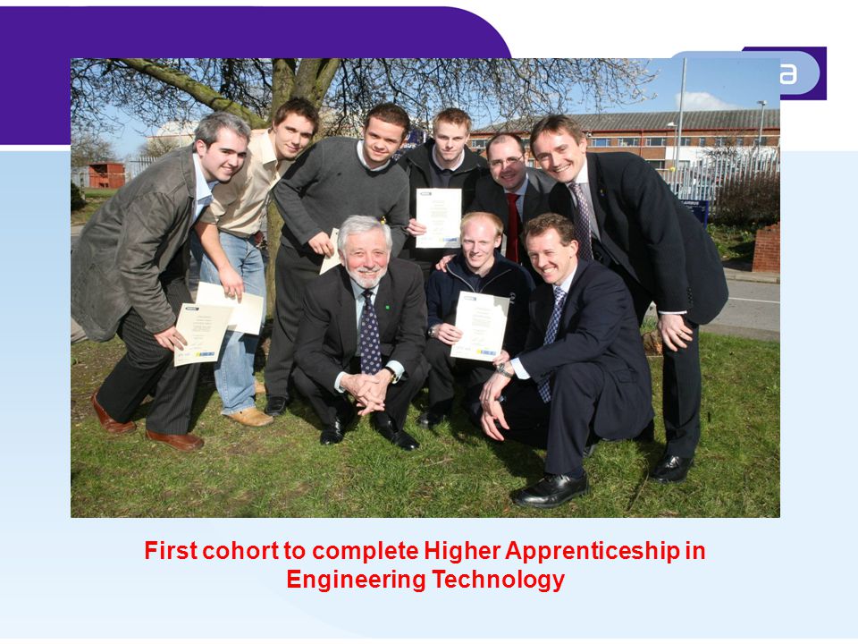 First cohort to complete Higher Apprenticeship in Engineering Technology