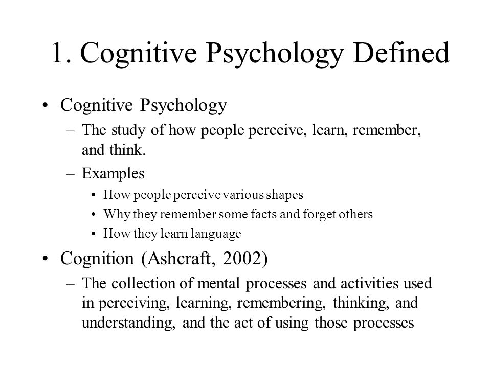 what is cognitive psychology essay what is cognitive psychology essay