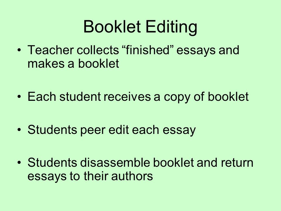 I never finished anything: essays research papers