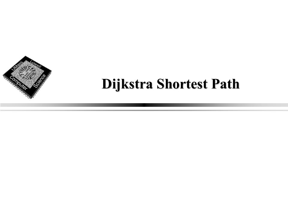 Dijkstra Shortest Path