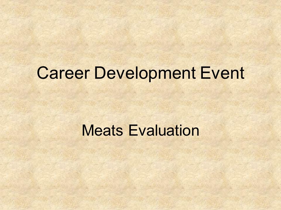 career development objectives