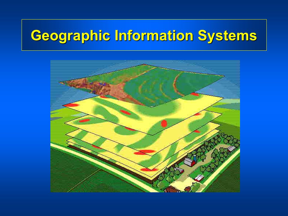 geographic information systems.