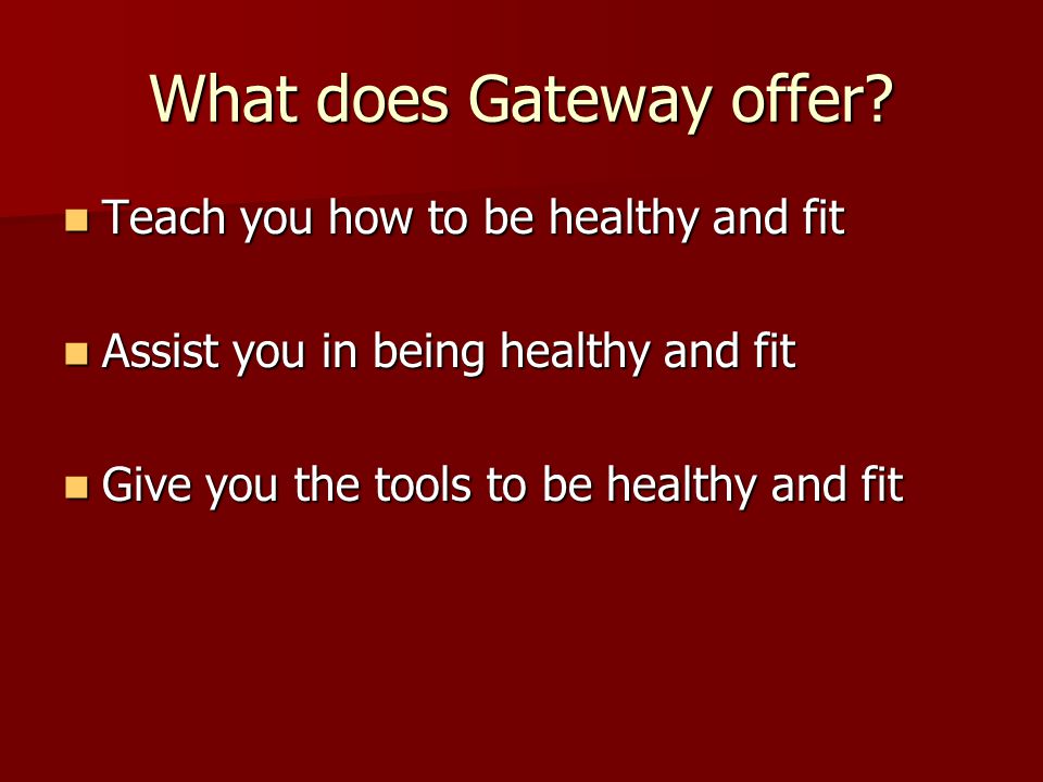 What does Gateway offer.
