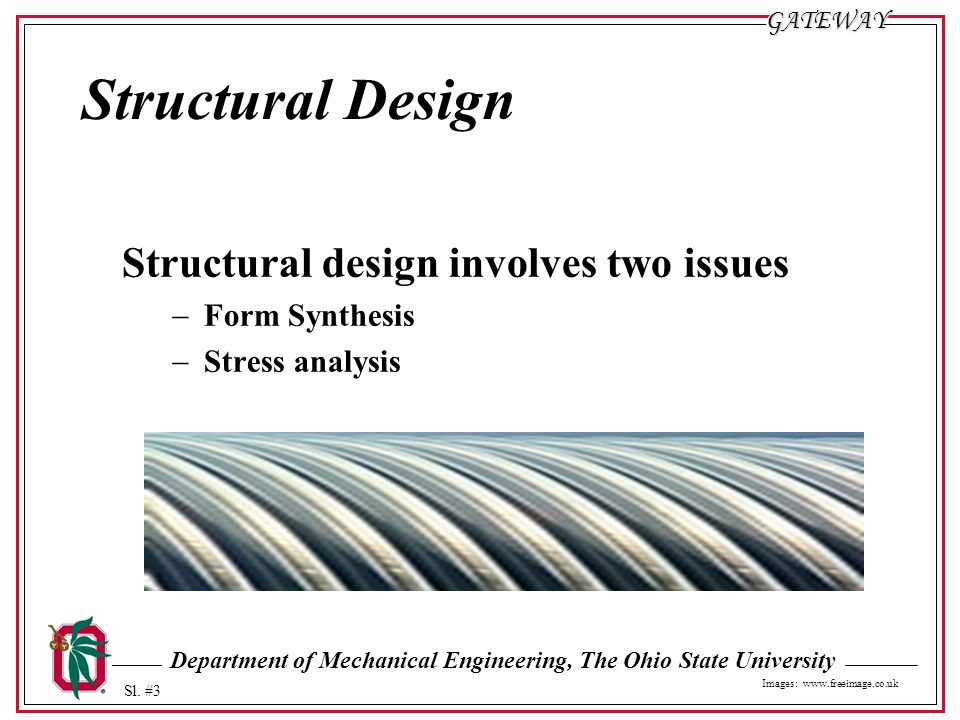 department of mechanical engineering the ohio state sl 2 form