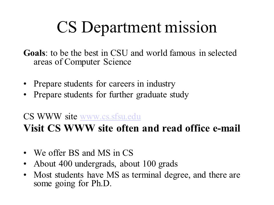 computer science grad programs