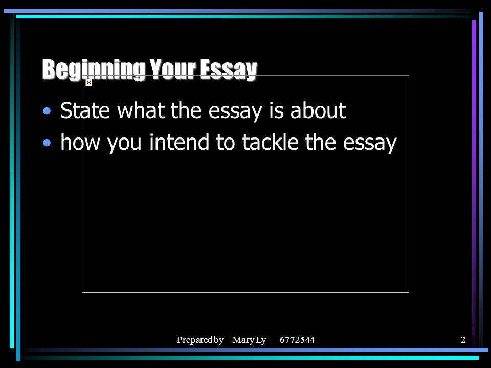 essays for dummies