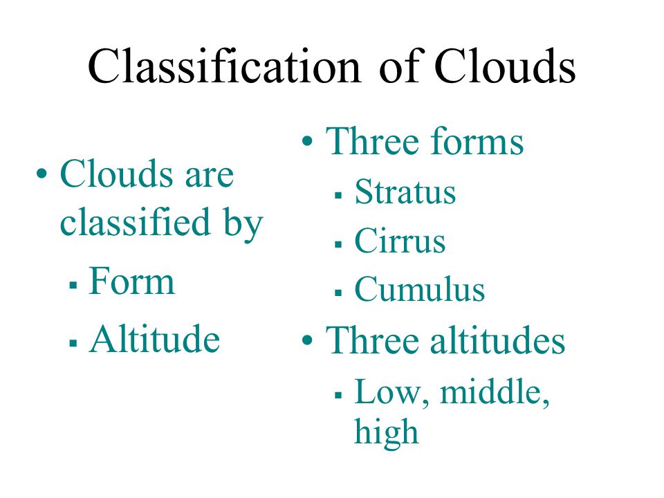 Why do clouds form. Clouds are nothing more than water vapor that condenses into a visible form.