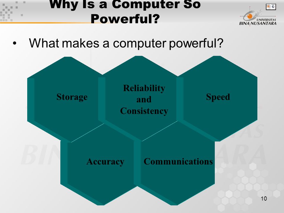 10 AccuracyCommunications Why Is a Computer So Powerful.