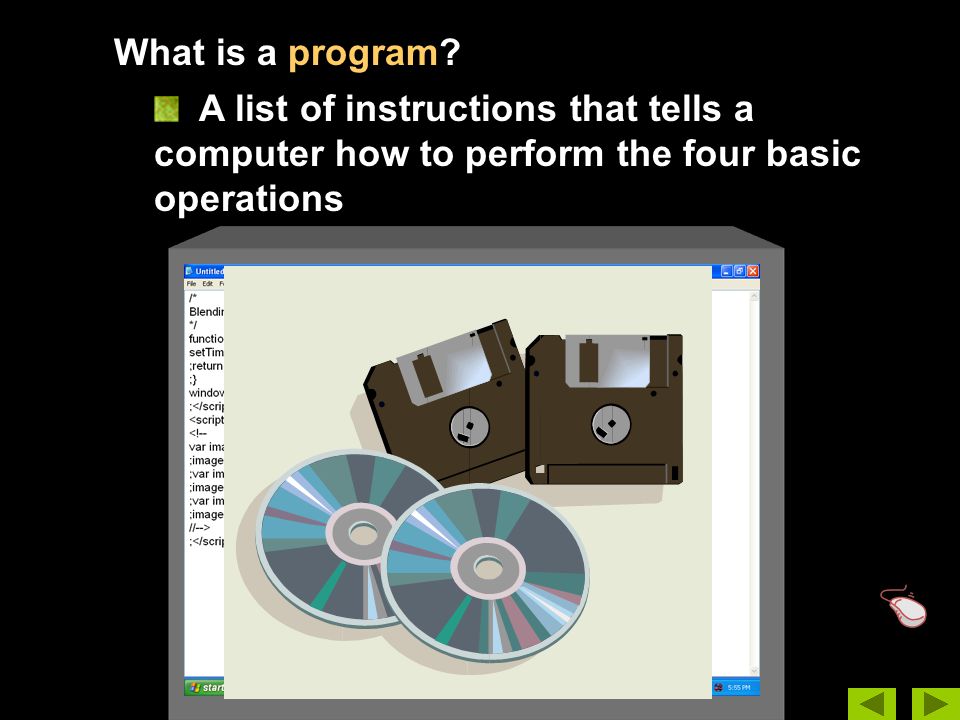 What is a program.