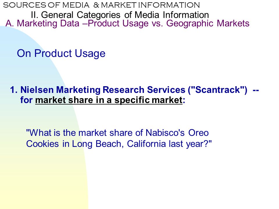 sources of marketing information sources of marketing information