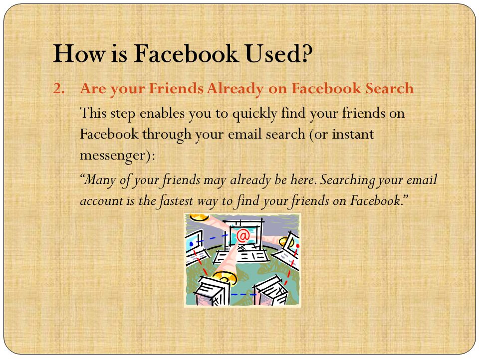 How is Facebook Used. 2.