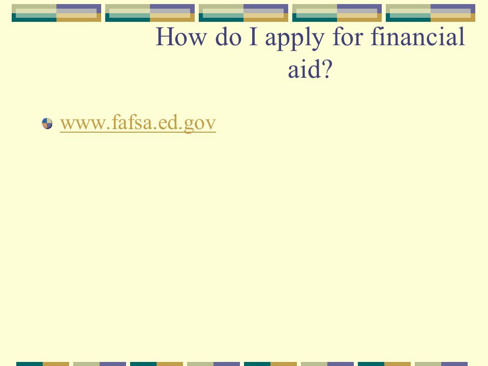 How do I apply for financial aid