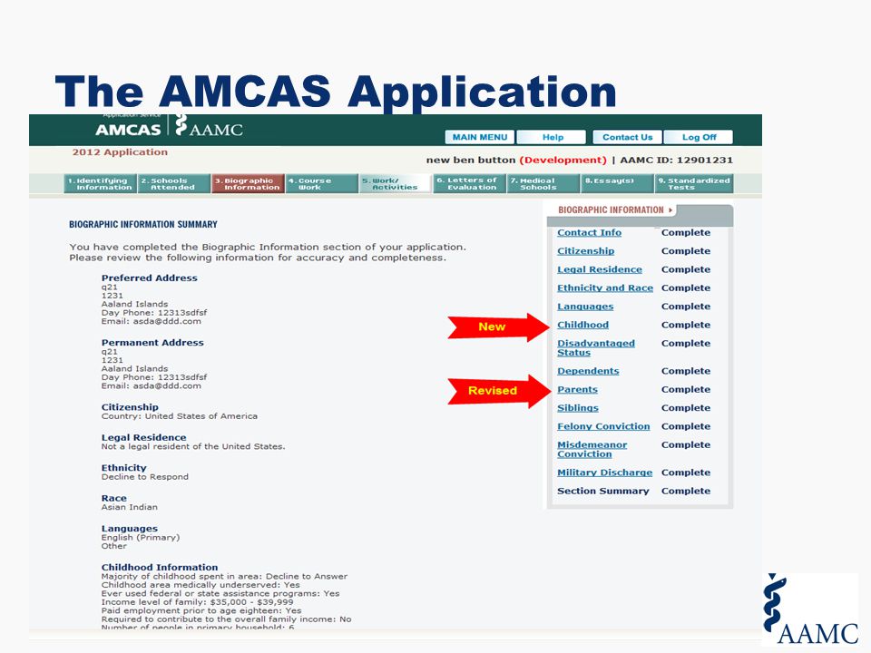 Amcas application essay questions