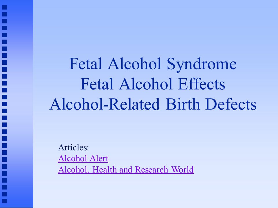 Fetal alcohol syndrome essay free