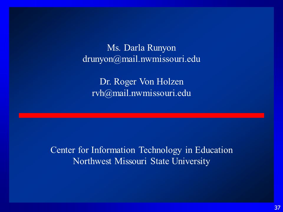 37 Ms. Darla Runyon Dr.