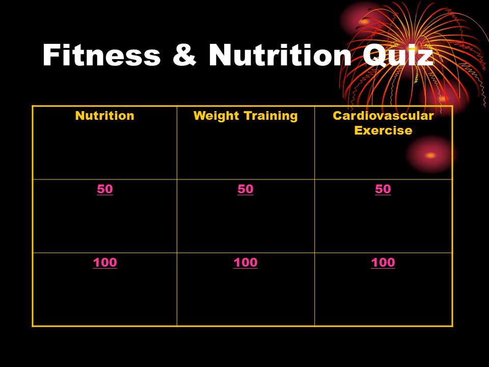 Exploring your Knowledge in Fitness & Nutrition By: Tom Conner