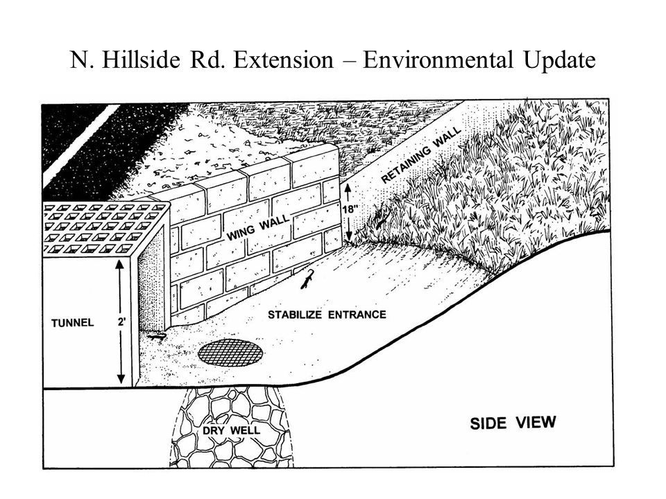 N. Hillside Rd. Extension – Environmental Update