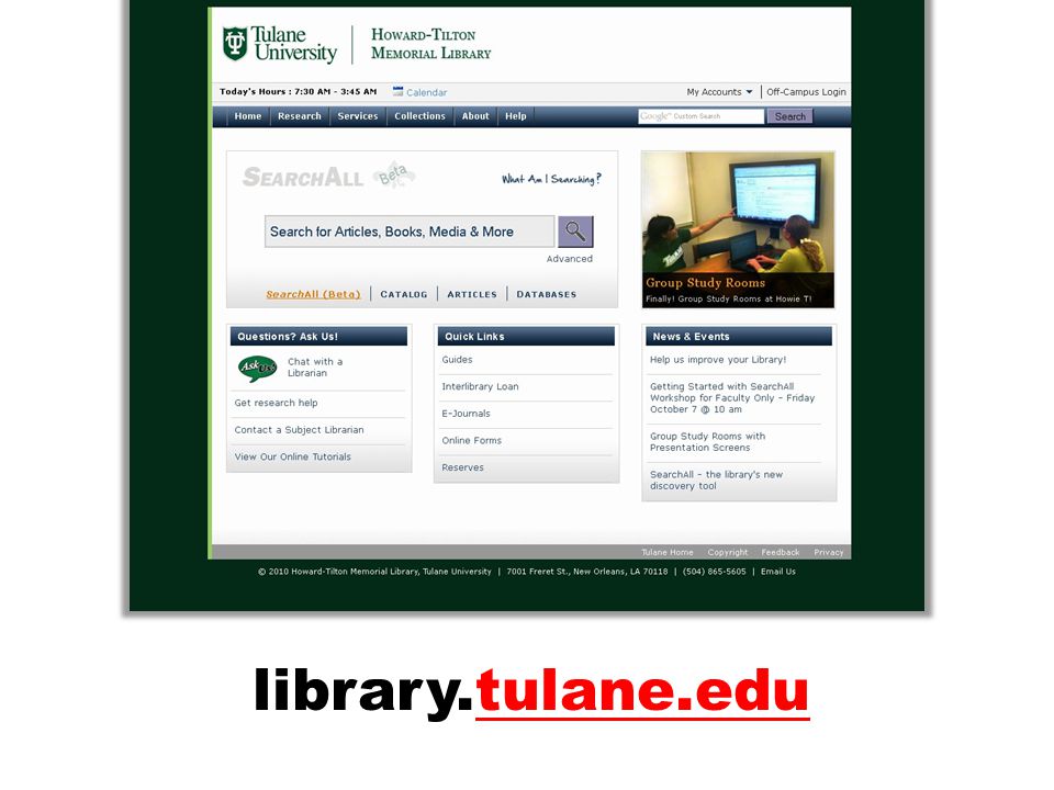 library.tulane.edu